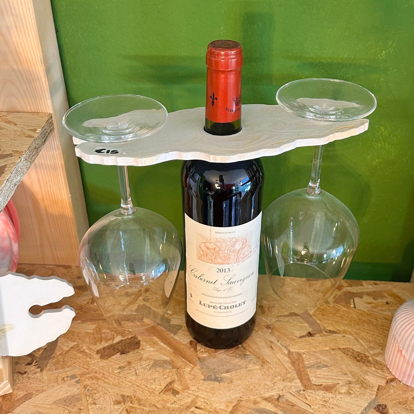 Duende (Wine & Glass Holder)