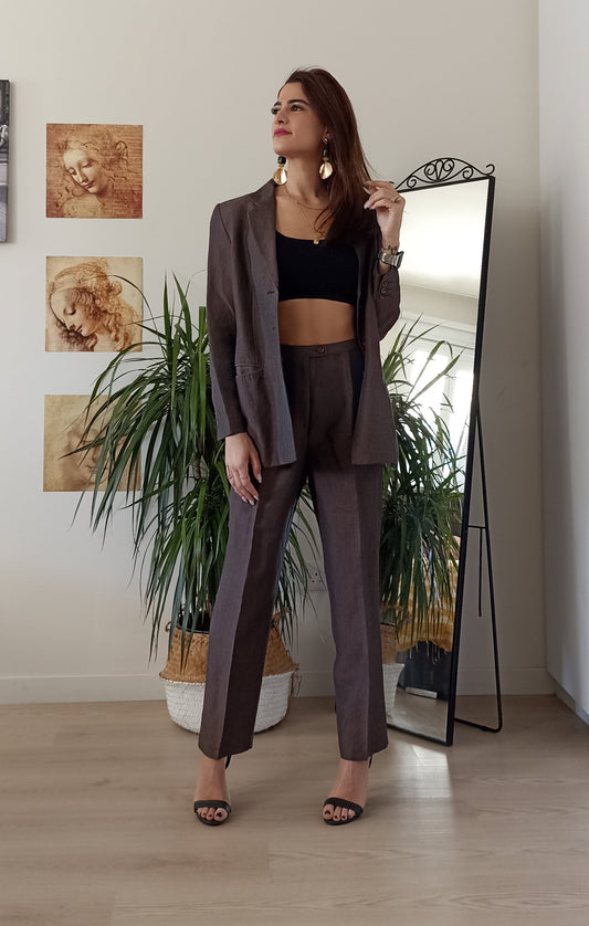 Καφέ παντελόνι