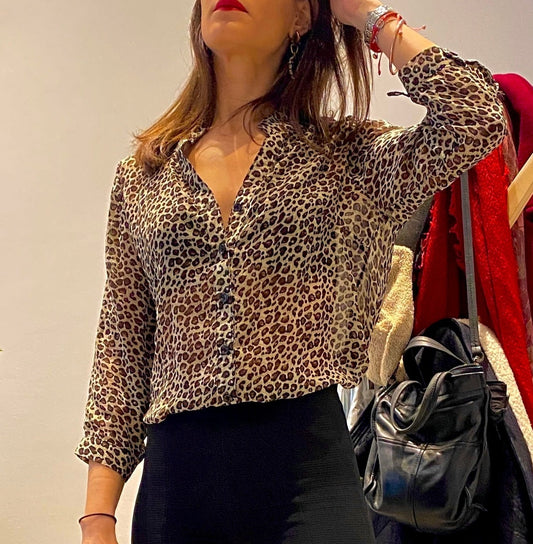 Λεοπάρ πουκάμισο