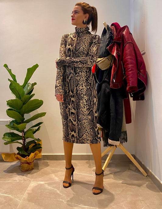 Ζιβάγκο λεοπάρ φόρεμα