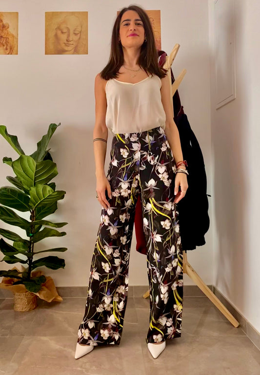 Φλοράλ παντελόνα