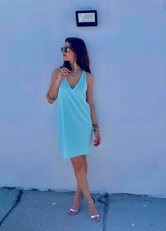 Τιρκουάζ φόρεμα