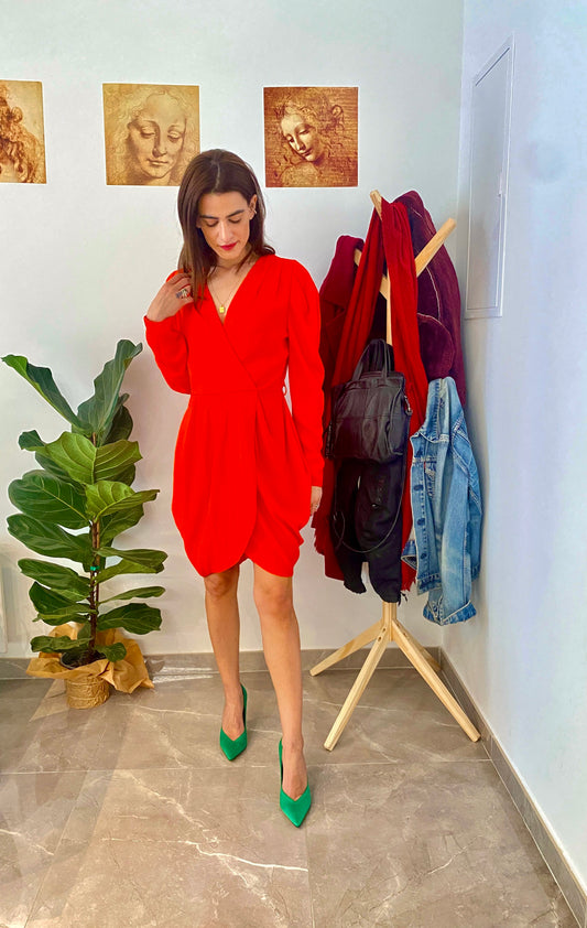 Πορτοκαλί φόρεμα