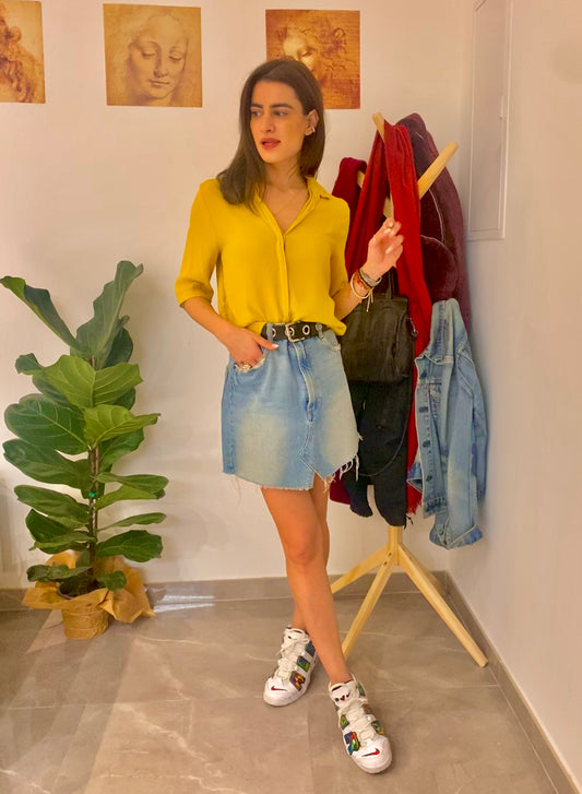 Τζιν φούστα