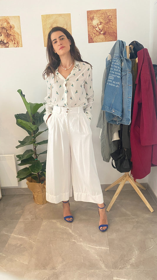 Λευκή παντελόνα