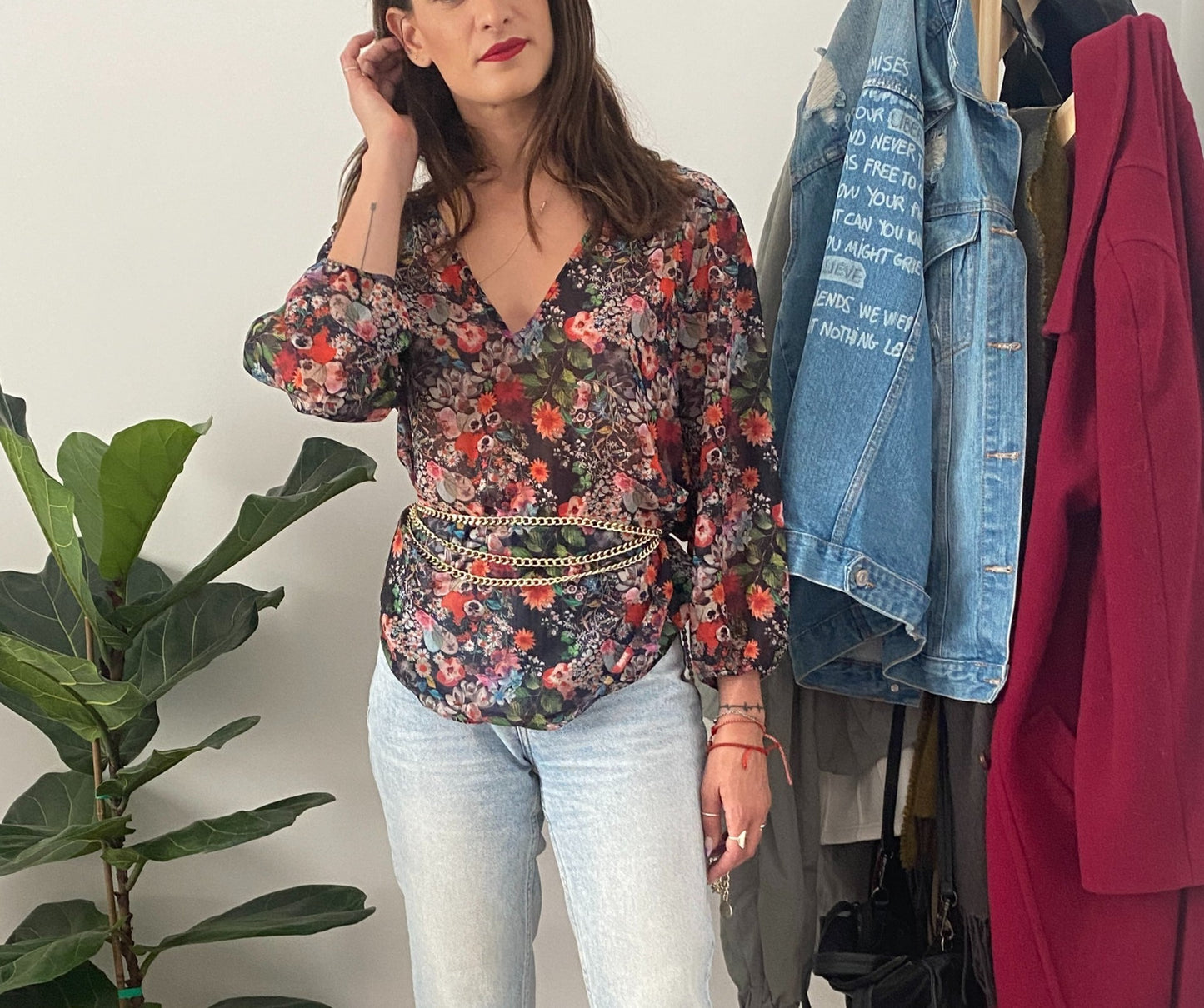 Φλοράλ πουκαμίσα