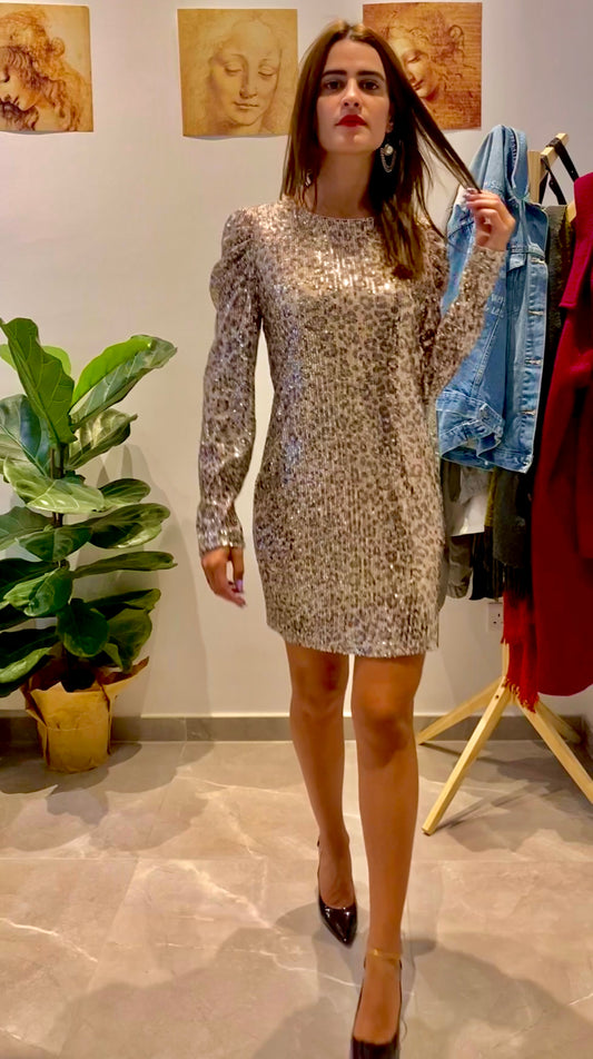 Φόρεμα με παγιέτες